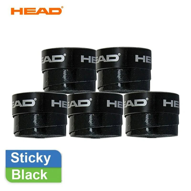 12 Pcs HEAD Original Tennis Overgrip PU Dry Feel Badminton Grips Anti Slip Sweat Absorption Padel Racket Tape Tennis Accessories