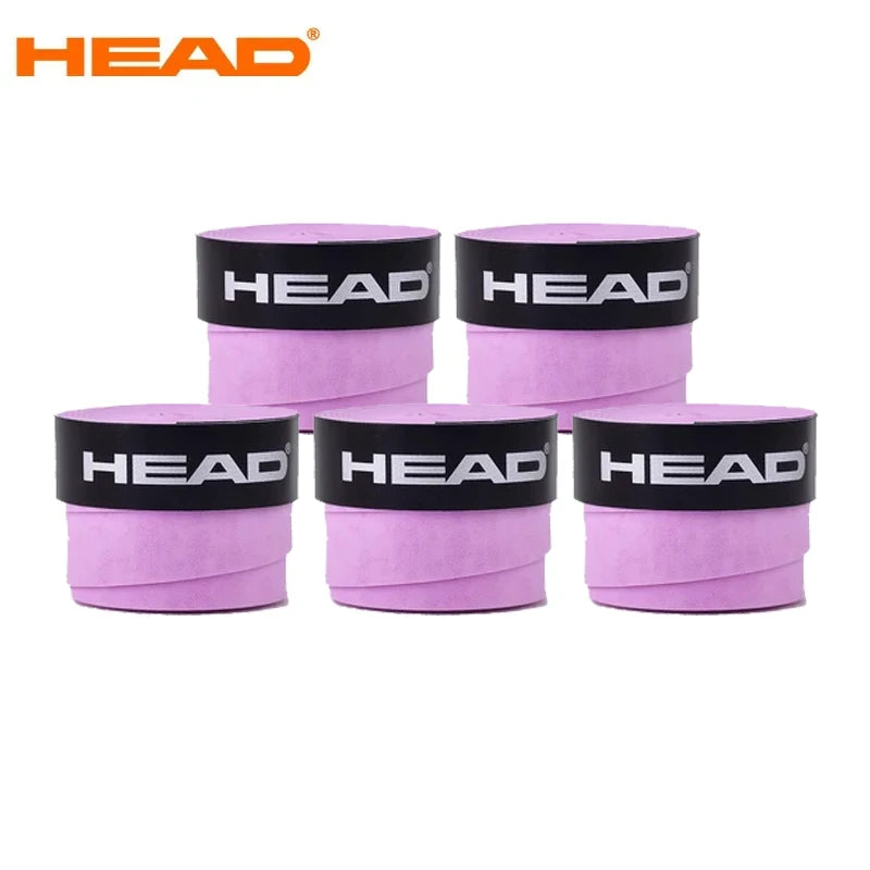 12 Pcs HEAD Original Tennis Overgrip PU Dry Feel Badminton Grips Anti Slip Sweat Absorption Padel Racket Tape Tennis Accessories