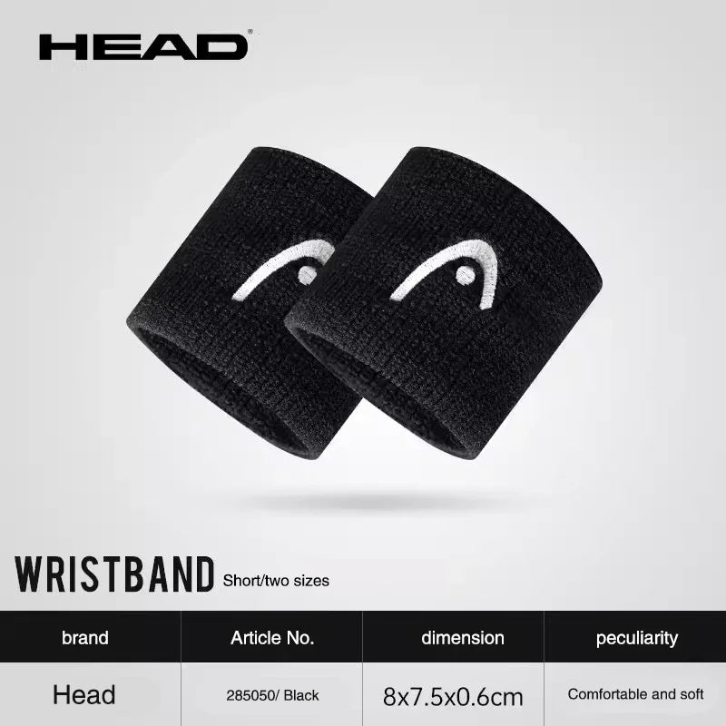 Wristband Sweat Absorb Wristband Protection Wrist Guard for Adult Men and Women Badminton Squash and Tennis Sports Wipe 2PCS