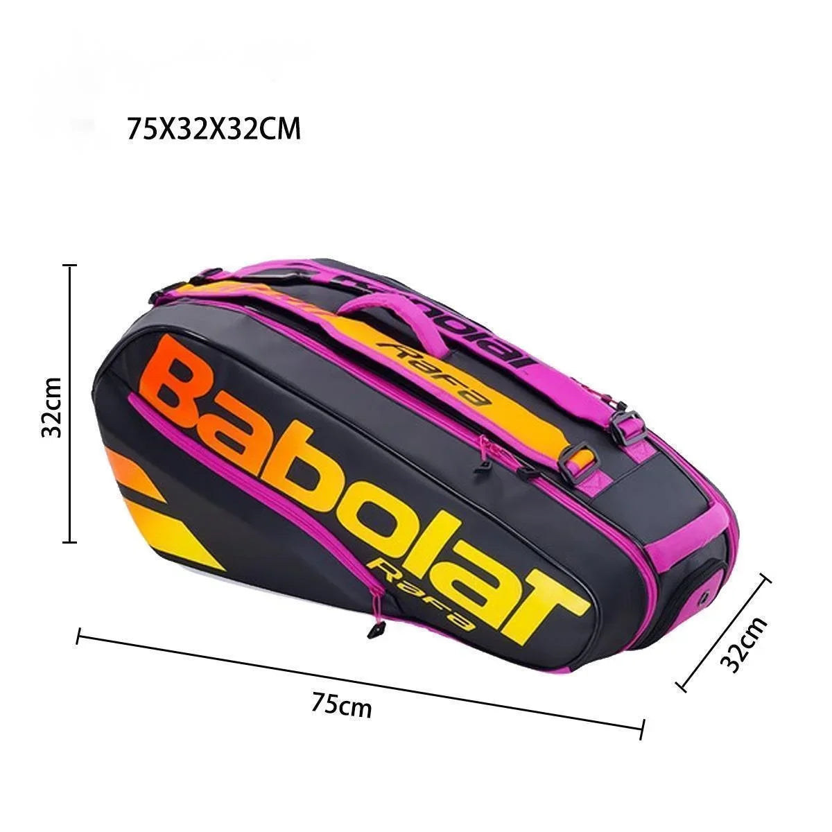 Original Babolat Tennis Racket Bag Aero Tennis Bag For 6  Rackets Men's Women's Large Capacity Tennis Backpack Sports Bag