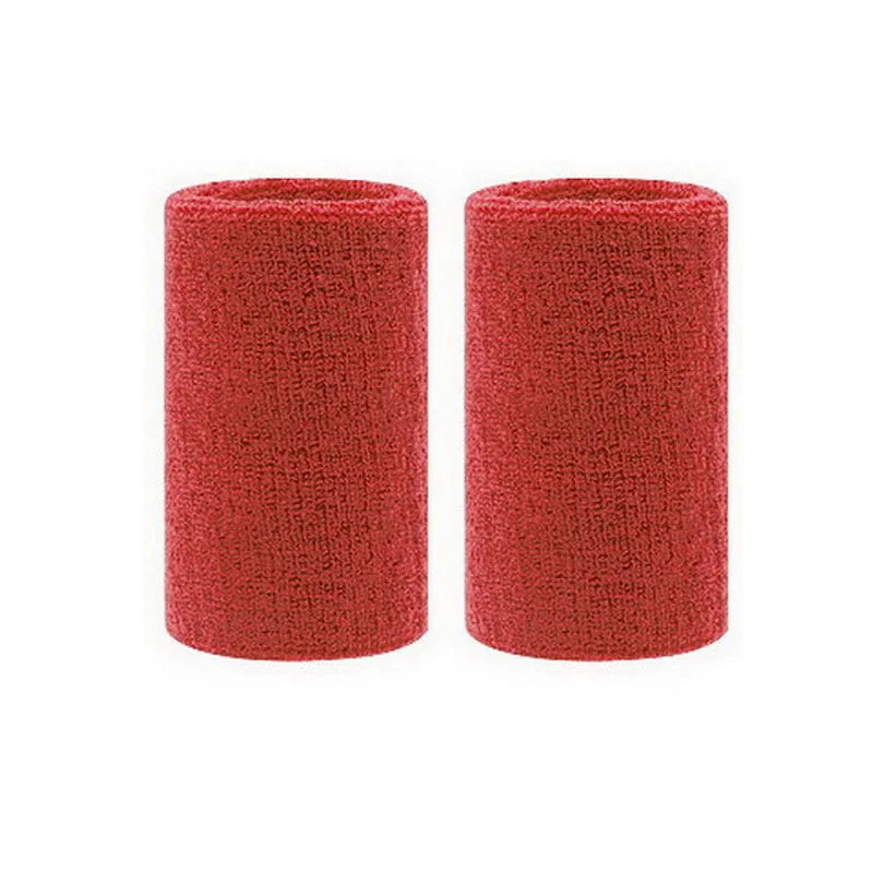 2 Pcs Towel Sports Wristbands Tennis Sweat Bands Wrist Guard For Basketball Volleyball padel Fitness Sweatbands Wrist Wrap Cuff