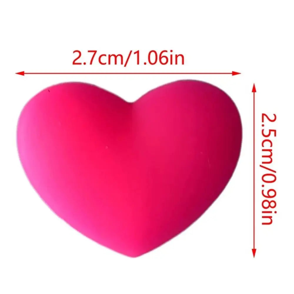 Anti-vibration Tennis Racquet Dampener Shockproof Heart Shaped Tennis Racket Vibration Silicone Durable