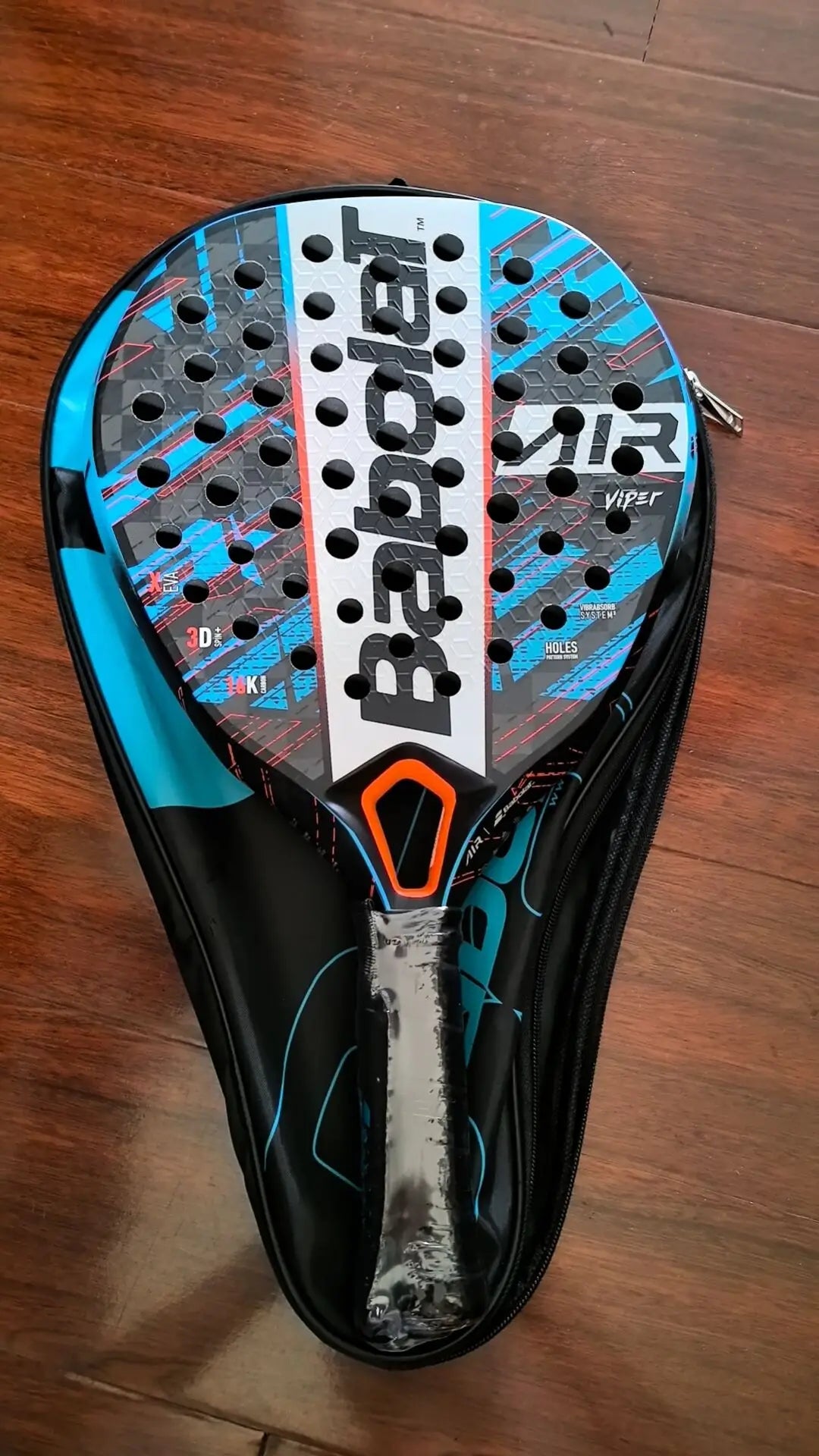 Babolat Beach Tennis Rackets 3K 12K 16K Full Carbon Fiber Cage Beach Rackets with Padel Racket Bag For Men Women Adult