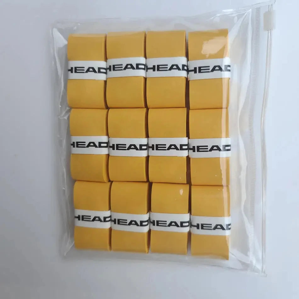 1/12Pcs HEAD Overgrip Badminton Racket Grips Tennis Racket Overgrip Anti Slip Hand Glue Sweat Absorption Original HEAD Overgrip