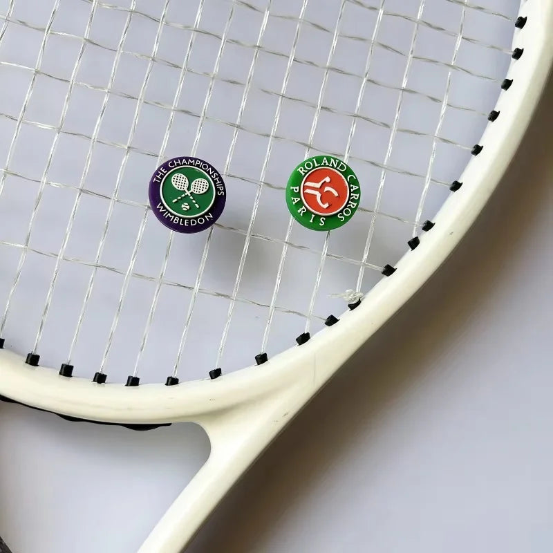 10 Pcs Tennis Racket Shock Absorber Dampener Commemorative model Anti-Vibration Silicone Sport Accessories Reduce Vibration