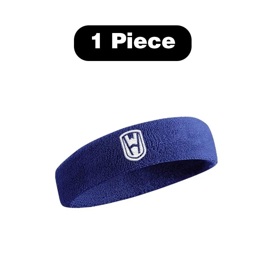 WorthWhile Cotton Athletic Headband Elastic Sweatbands Women Men Basketball Sports Gym Fitness Sweat Band Volleyball Tennis