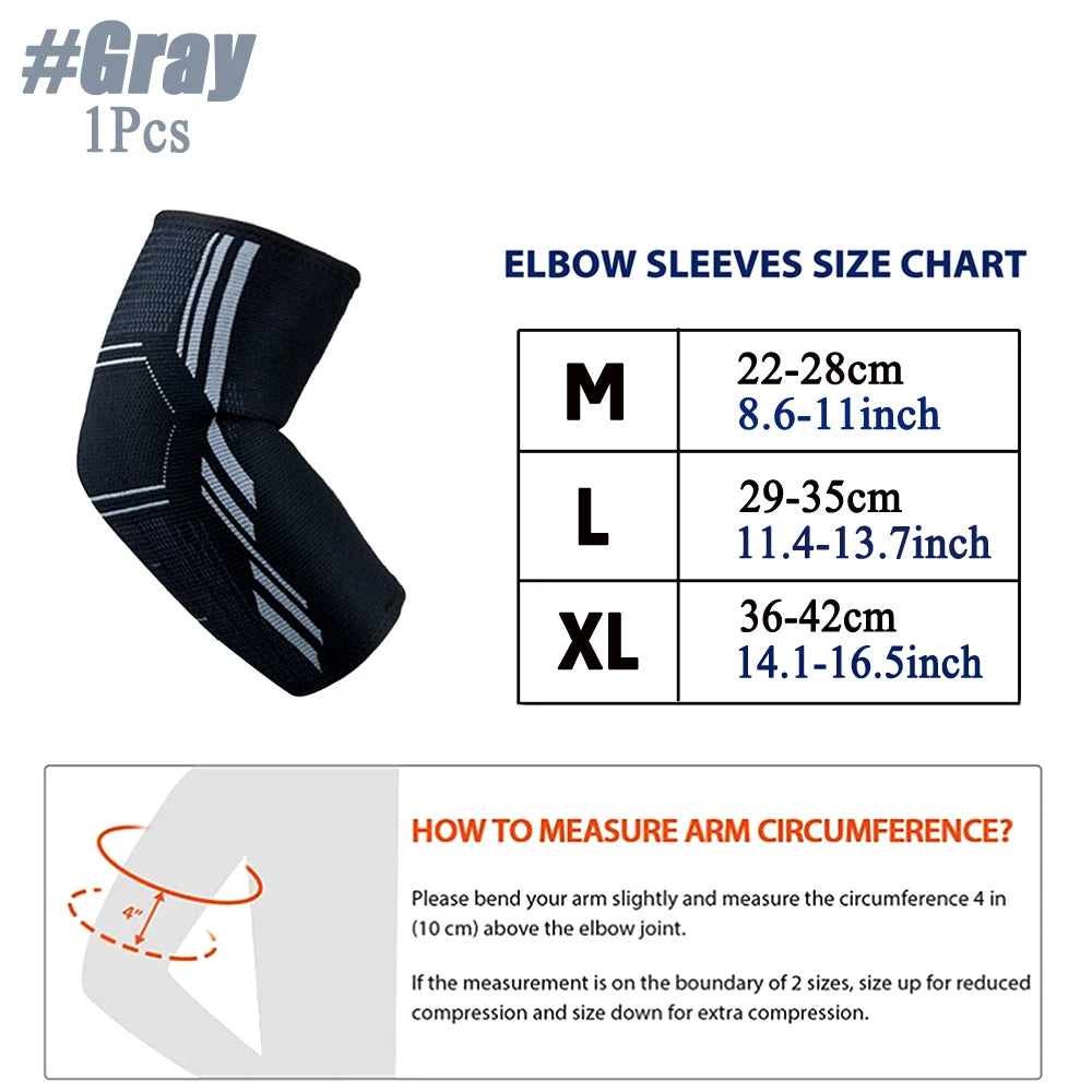 Elbow Support Elastic Gym Sport Elbow Protective Pad Absorb Sweat Sport Basketball Volleyball Tennis Arm Sleeve Elbow Brace