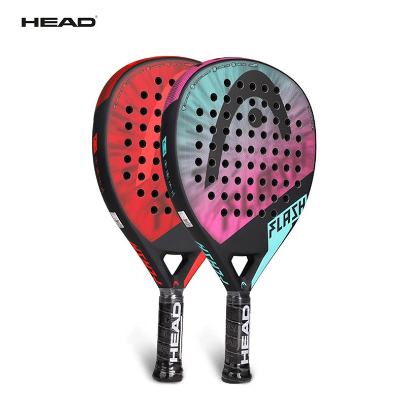 HEAD Padel Tennis Racket Carbon Racquet FLASH Series For Adult Base Players