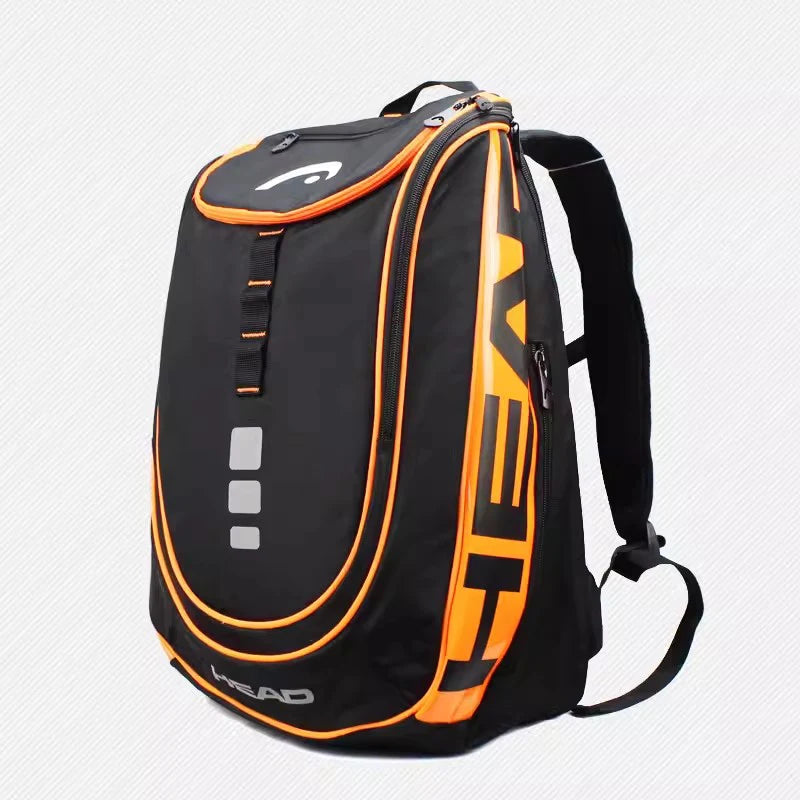 Head Original Tennis Backpack Large Capacity Outdoor Sports Rackets Bag Men Women Padel Tennis Sport Bag with Shoe Compartment