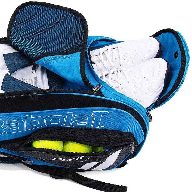 Original BABOLAT Tennis Bag Backpack 2 Tennis Rackets Bag Wimbledon Badminton Padel Racket Squash Racquet Backpack Tenis Raqueta