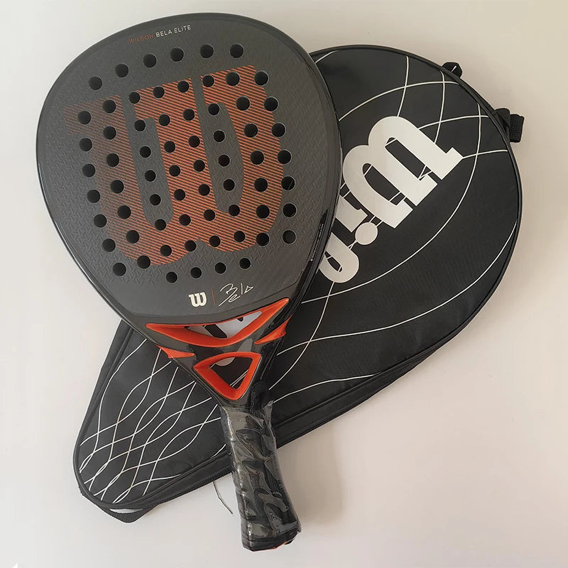 Original Wilson Padel Tennis Rackets Carbon Fibre Surface Diamond Shape with Eva Memory Flex Foam Core Padel Tennis Racquets