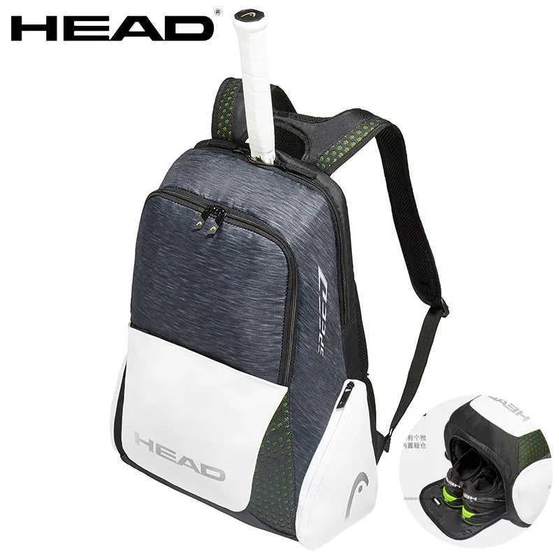 Original HEAD Tennis Backpack 2-Pack Tennis Rackets Men's Bag Tenis Bag Women Tenis Padel Rackets Backpack