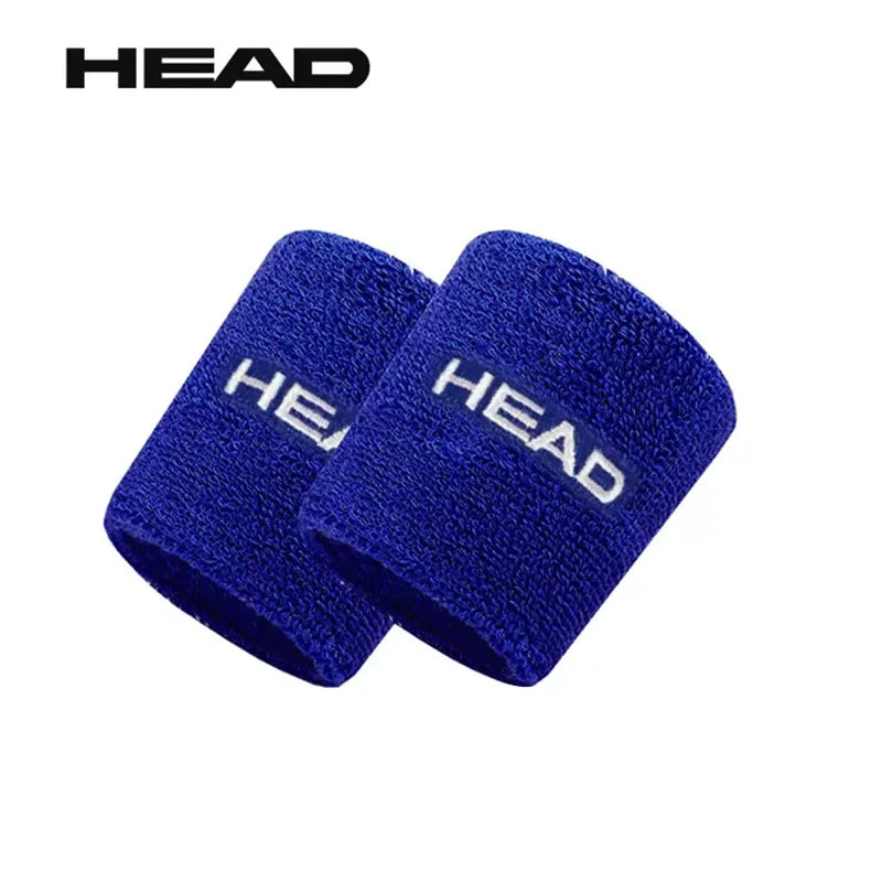 Original HEAD Tennis Wristband Badminton Sport Wristband Cotton Comfortable Sweat Wiping Non Slip Wristband