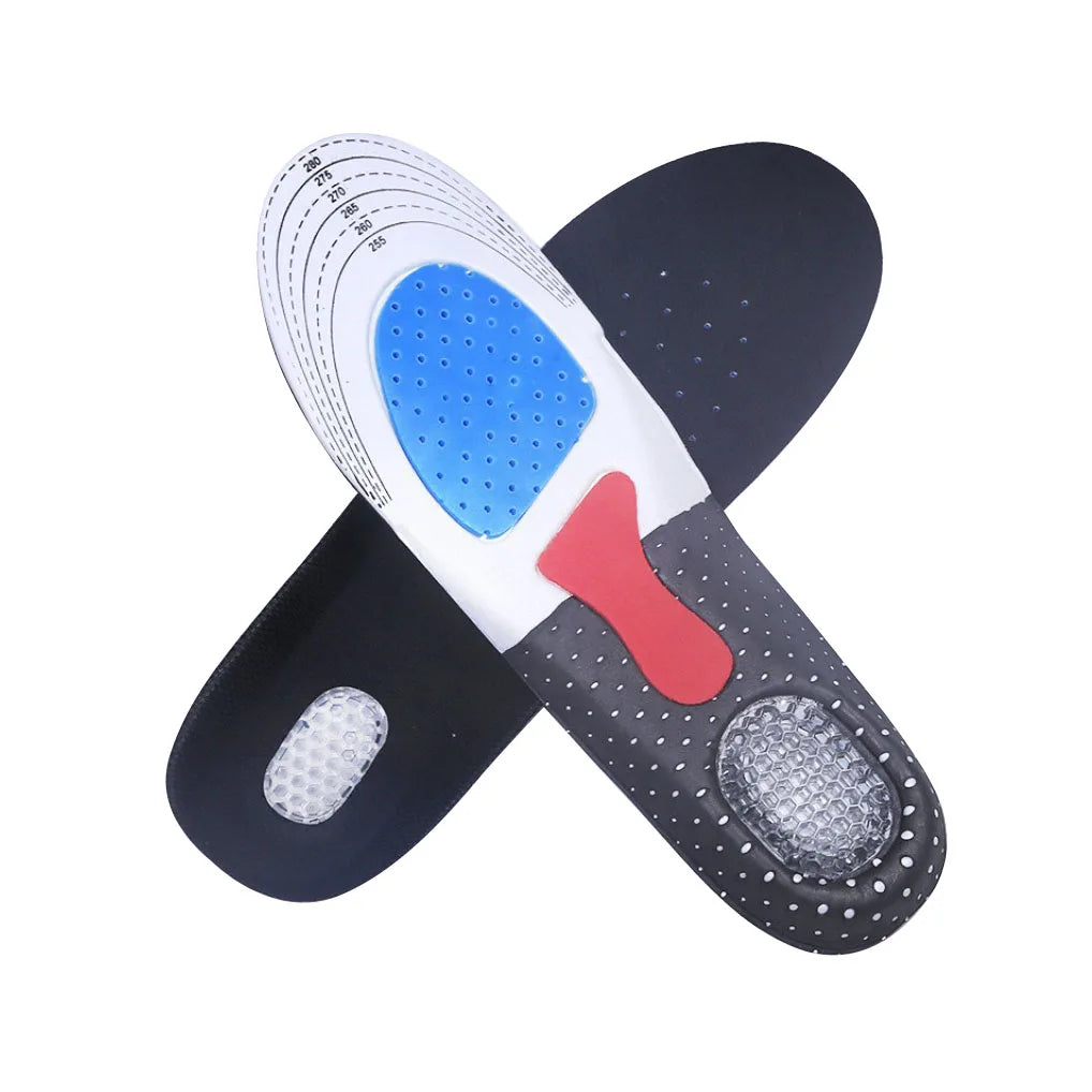 Combined sports eva insoles high elasticity breathable sweat anti-odor shock absorption basketball men boots sports insoles