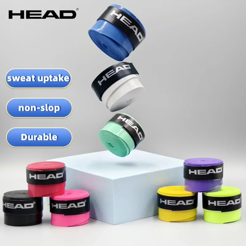 15 Pieces Original Head Overgrip Tennis Racket Anti Slip Grips Padel Accessory Shock Tennis Badminton Squash Training Sweatband