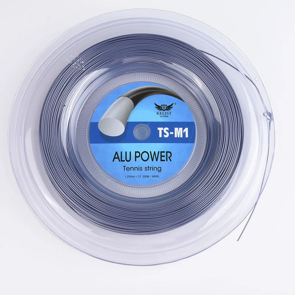 Same LUXILON Quality Alu Power Tennis String Polyester 1.25MM Gray Color