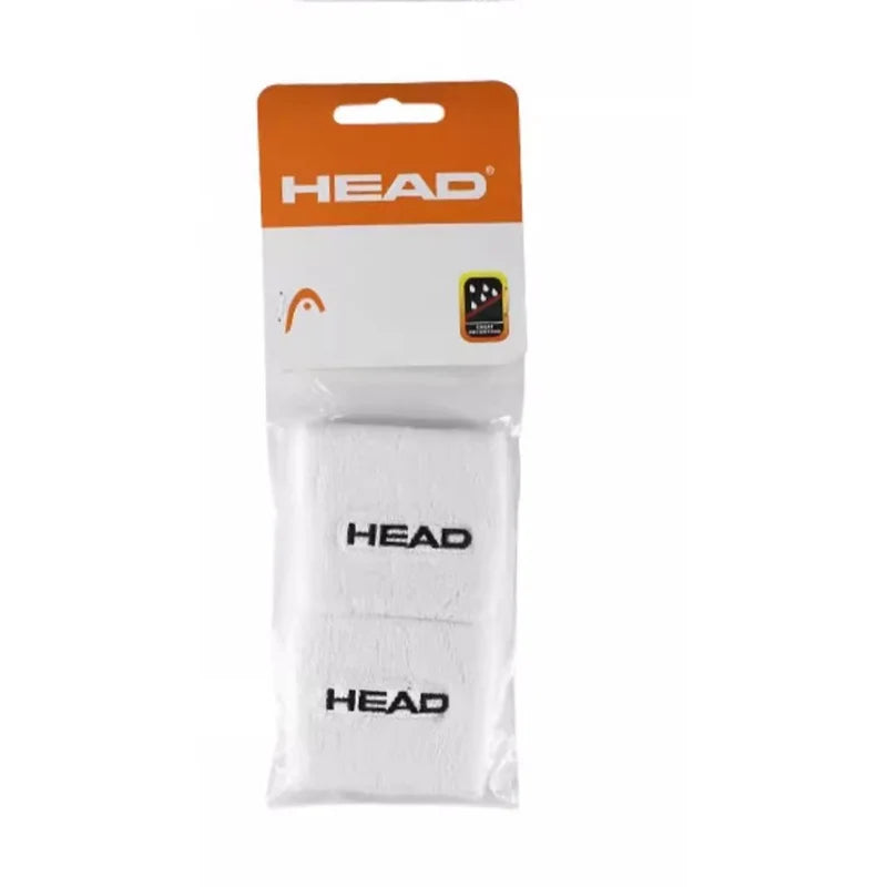 Original HEAD Tennis Wristband Badminton Sport Wristband Cotton Comfortable Sweat Wiping Non Slip Wristband