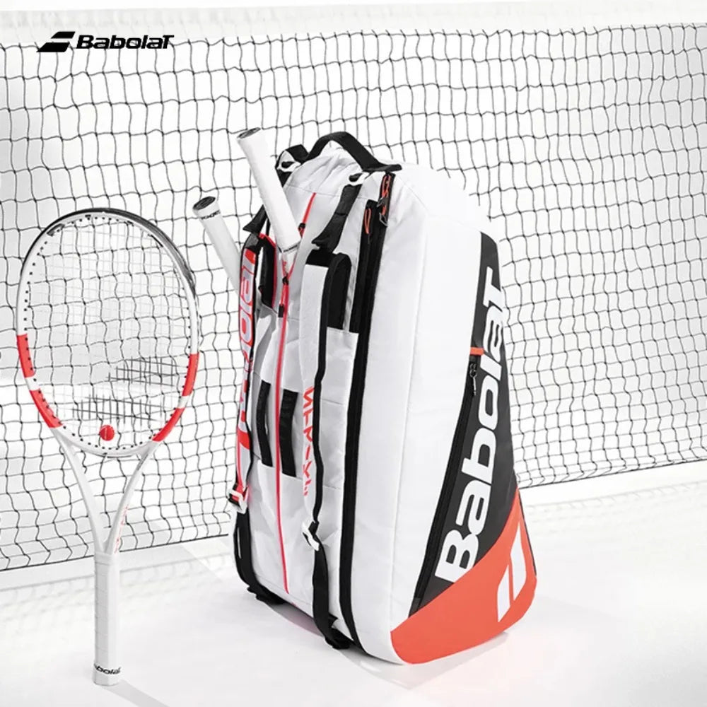 Babolat 2024 PURE STRIKE Series RH6 Professional Tennis Bag Rackets Padel Bag Badminton Tennis Racket Bag Backpack