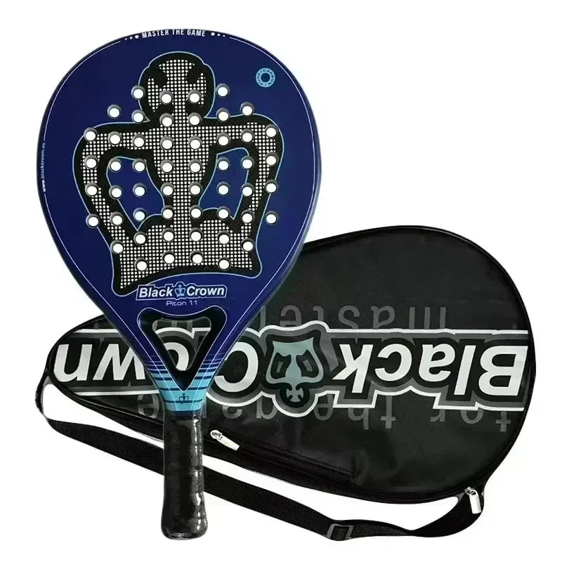 2024 New Pala Padel Tennis Racquet Soft Face Carbon Fiber Lightweight and Fashionable EVA Sports Racquet Outdoor Equipment