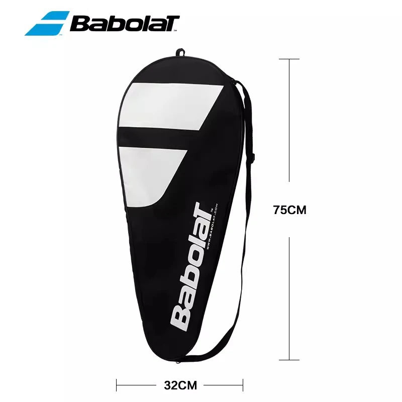 Babolat Tennis Racket Cover Waterproof Durable Adult Teenager Sports Shoulder Bag with Adjustable Shoulder Strap 75X32Cm