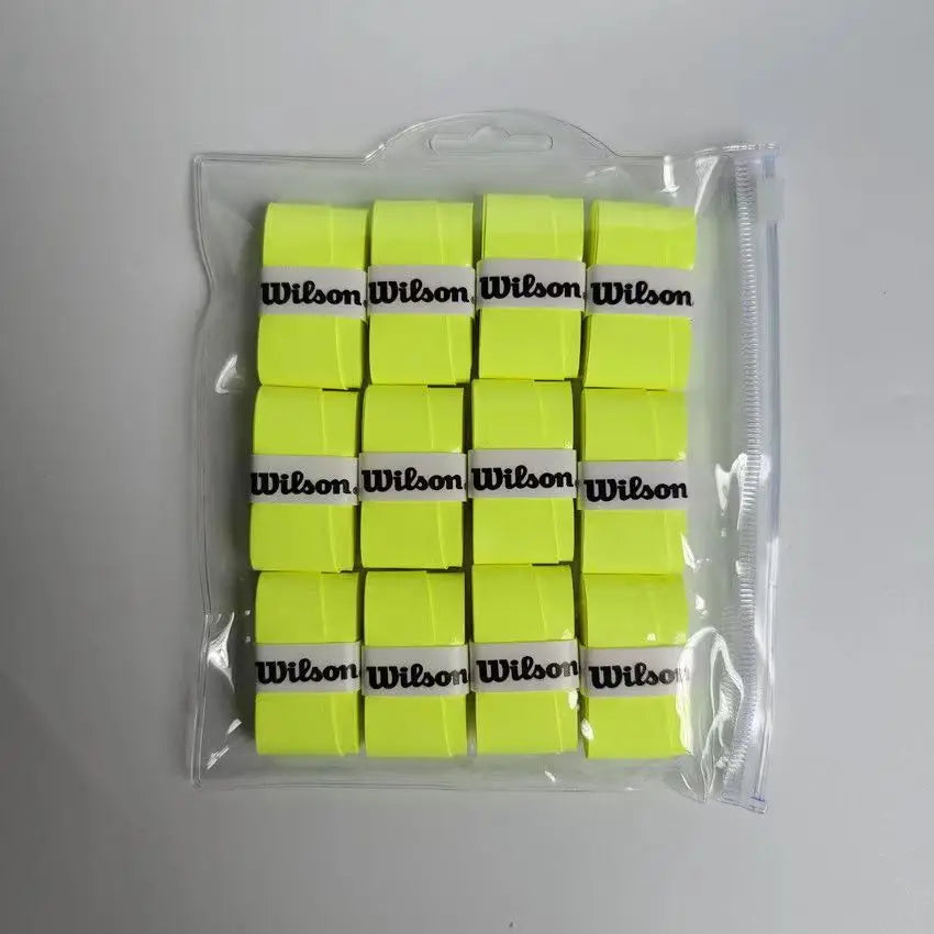 24/12 Pcs Wilson Hand Glue Non-slip Belt Tennis Racket Grip Tape Anti-slip Band Fishing Pole Sweatband Pu Handle