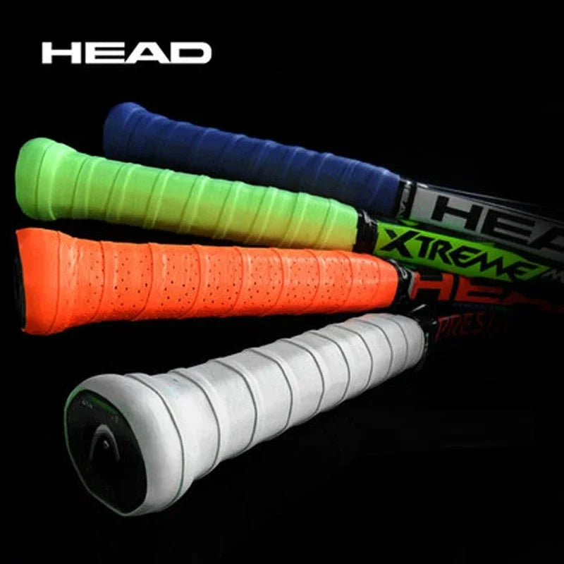 60pcs/lot HEAD Tennis Overgrip Anti Slip Padel Racket Hand Glue Rackets Grip Tape Training Sweatband Badminton Accessories