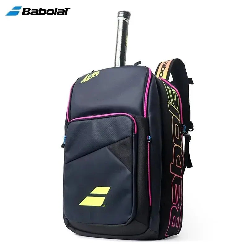 Original Babolat PURE STRIKE 4th Gen Tennis Backpack Large Capacity Tennis Padel Racquet Sport Bags Holds Up To 3 Racket