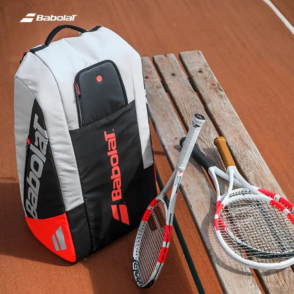 Babolat 2024 PURE STRIKE Series RH6 Professional Tennis Bag Rackets Padel Bag Badminton Tennis Racket Bag Backpack