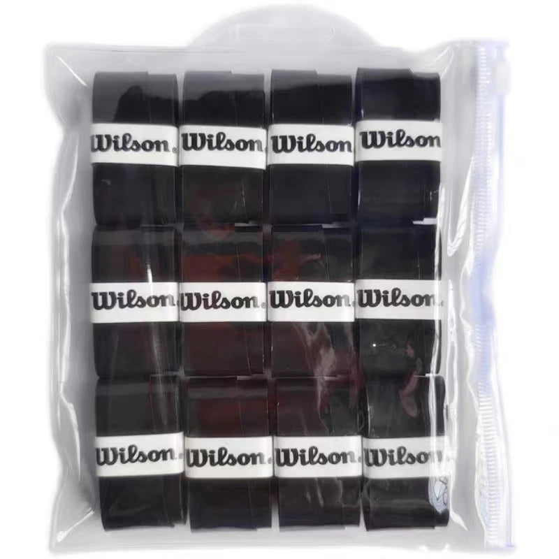 15/30/60/90PCS Wilson Sticky feel Tennis Racket Overgrip 0.65MM durable Badminton Sweatband Overgrips squash racket overgrips