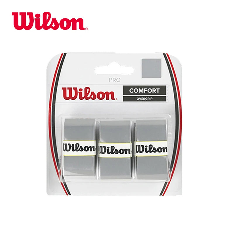 Wilson Tennis Overgrip Padel Racket Single Tennis Grip Tape Anti Slip Training Replacement Sweatband Badminton Accessories