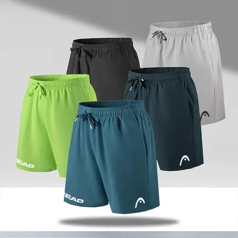 2024 New Men's Sports Shorts Ball Sports Shorts Summer Quick-drying Mesh Breathable Shorts Boutique Drawstring Tennis Clothing