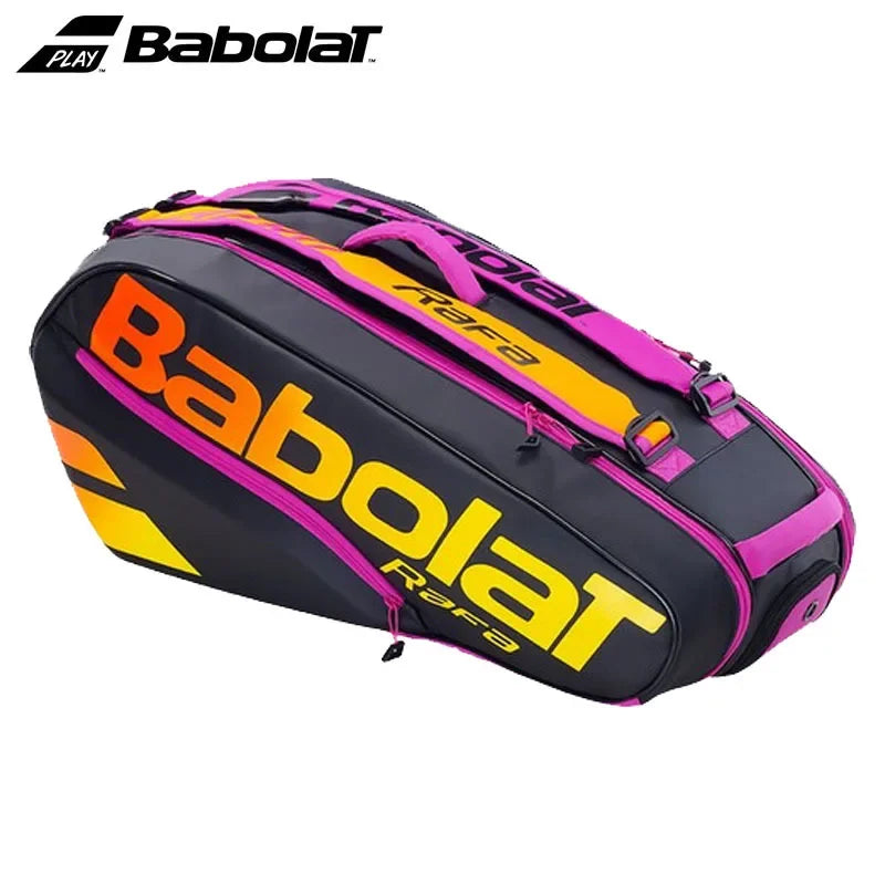 Original Babolat Tennis Racket Bag Aero Tennis Bag For 6  Rackets Men's Women's Large Capacity Tennis Backpack Sports Bag