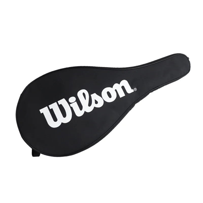 WILSON Tennis Bag Tennis Racket bag Cover Single Shoulder Sports Bag Daily Lightweight Tennis Bag Portable Court Racket bag