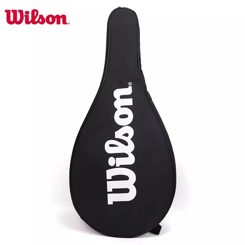 WILSON Tennis Bag Tennis Racket bag Cover Single Shoulder Sports Bag Daily Lightweight Tennis Bag Portable Court Racket bag