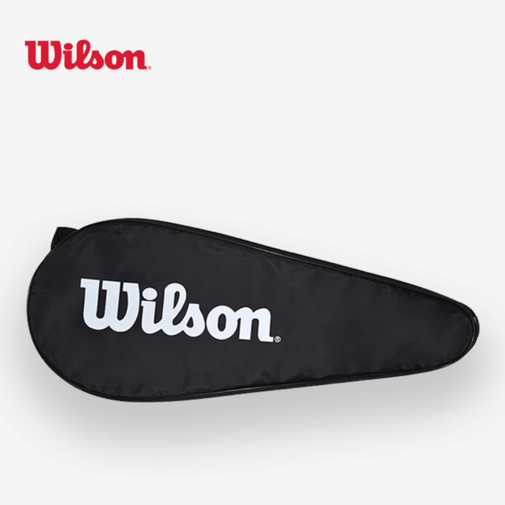 WILSON Tennis Bag Tennis Racket bag Cover Single Shoulder Sports Bag Daily Lightweight Tennis Bag Portable Court Racket bag