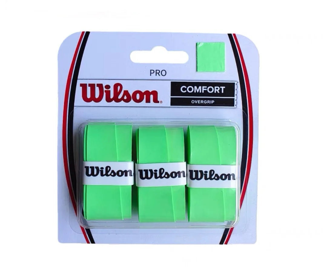 Wilson Tennis Overgrip Padel Racket Single Tennis Grip Tape Anti Slip Training Replacement Sweatband Badminton Accessories