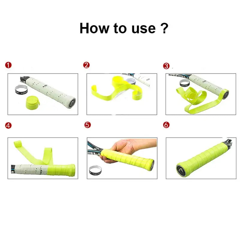 Anti Slip Head Overgrip Tennis Racket Grips Original Padel Accessory Shock Absorber Raquete De Tennis Badminton Squash  Training