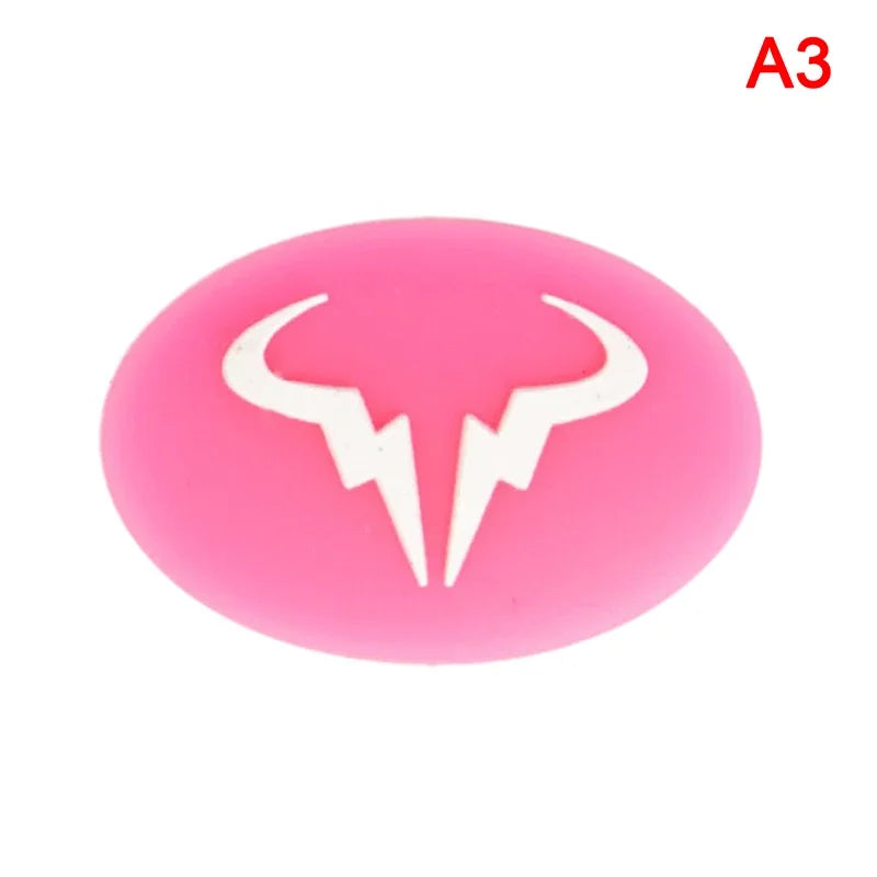 1PC Tennis Cartoon Racket Shock Absorber Vibration Dampeners Silicone Durable Tennis Accessories