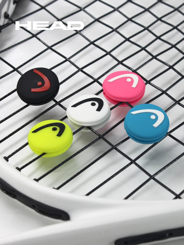 2pcs/lot HEAD Circular Tennis Racket Shock Absorber Vibration Dampeners Silicone Durable PRO DAMP JAR Tennis Accessories