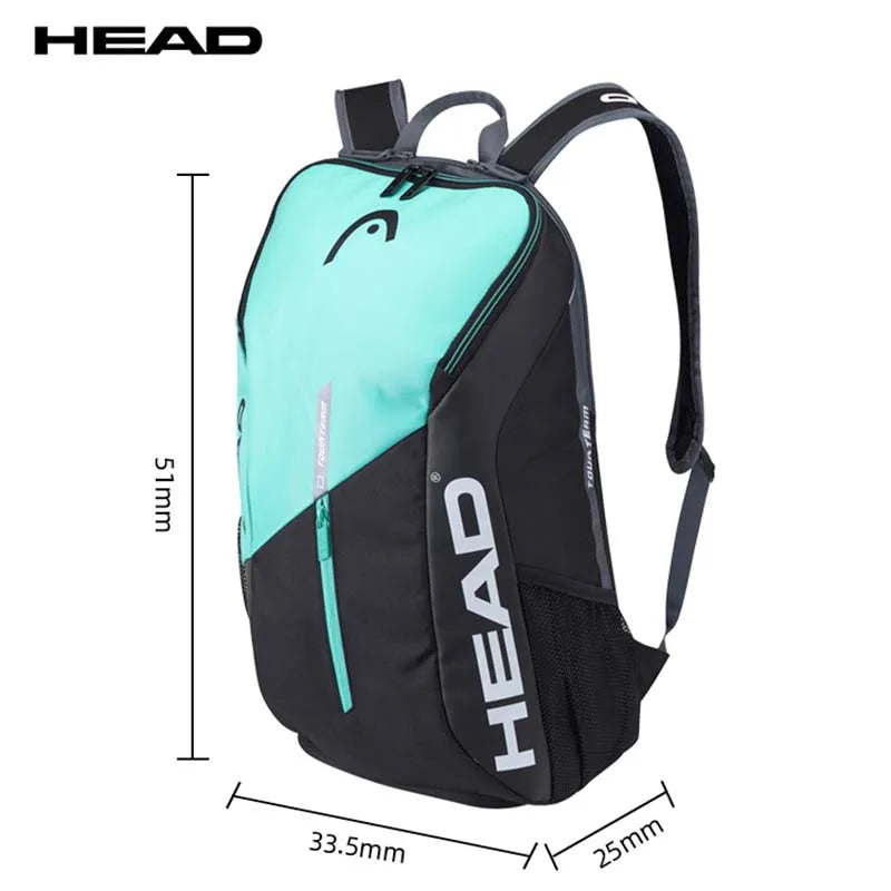 Original HEAD Tennis Backpack 2-Pack Tennis Rackets Men's Bag Tenis Bag Women Tenis Padel Rackets Backpack