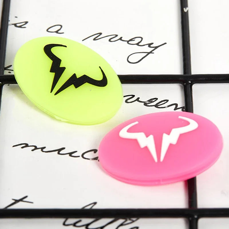 1PC Tennis Cartoon Racket Shock Absorber Vibration Dampeners Silicone Durable Tennis Accessories