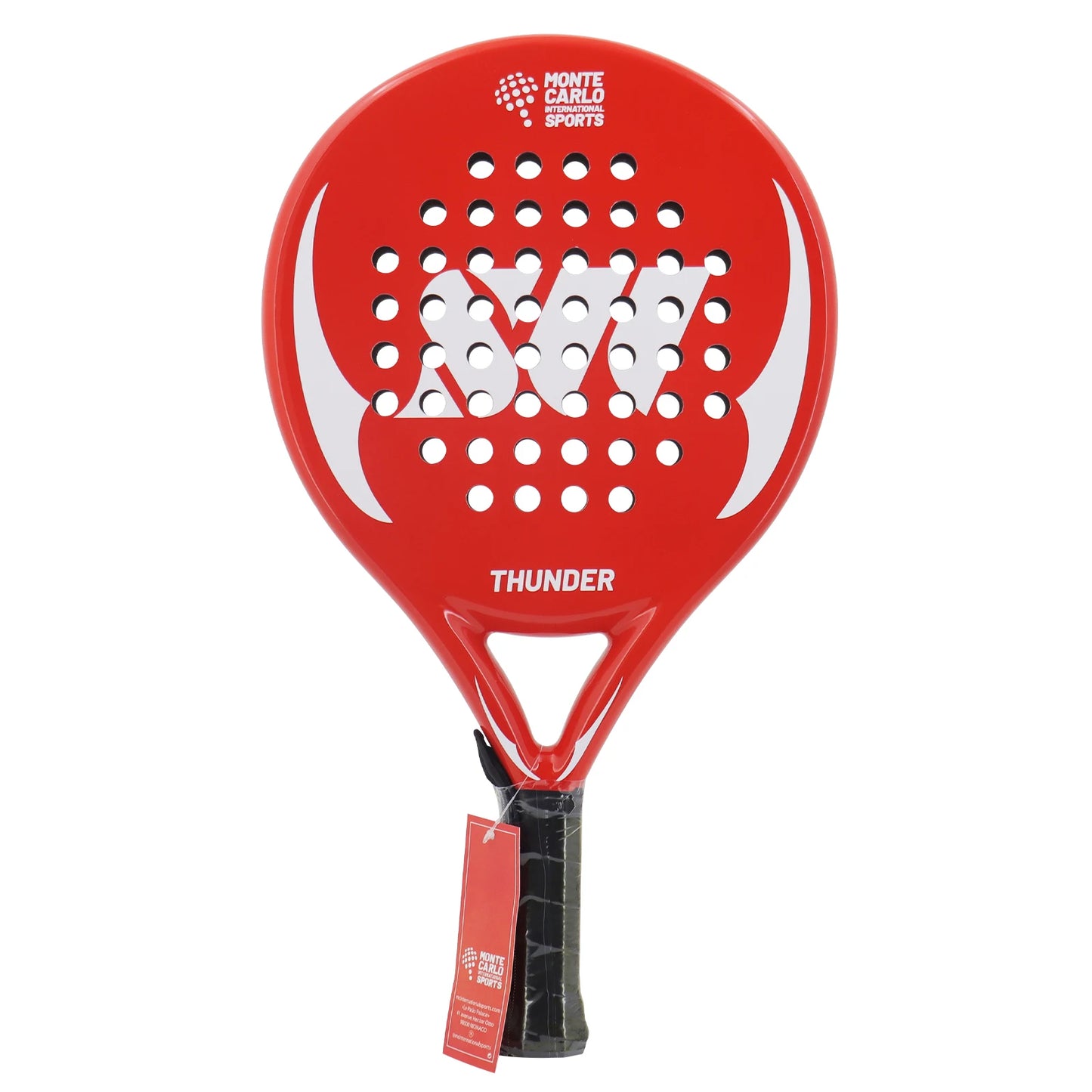 Padel Racket 3K/18K Carbon Fiber EVA Soft Teach Rubber Padel Raqueta for Advanced Paddle Racket with Cover Round Shape High bal