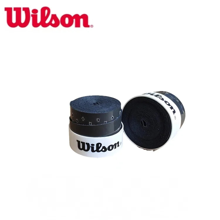 12Pcs Wilson Tennis Racket Grips Overgrip Sweat Band Badminton Tennis Racket Non-Slip Hand Glue PU Sweatband Absorption