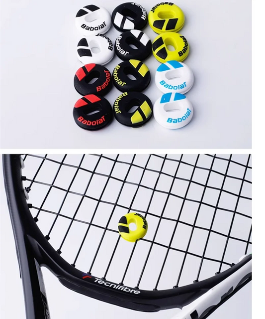 10/2Pcs Babolat Racquet Vibration Dampeners Colorful Reduce Professional Tennis Racket Accessories Damper Shock Absorber