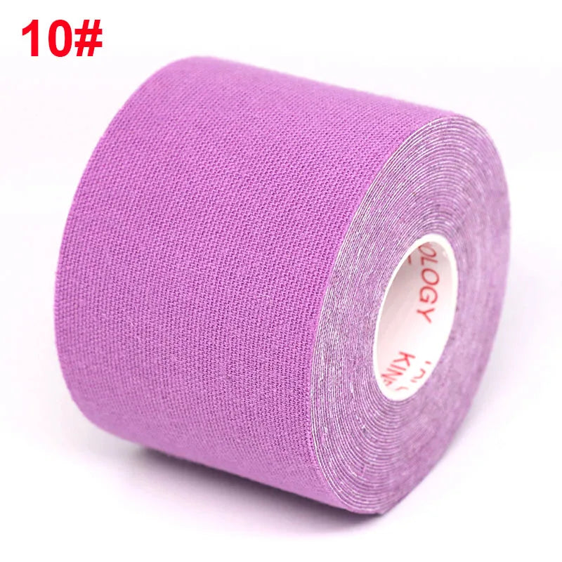 5 Size Kinesiology Tape Athletic Elastoplast Sport Recovery Strapping Gym Waterproof Tennis Muscle Pain Relief Bandage