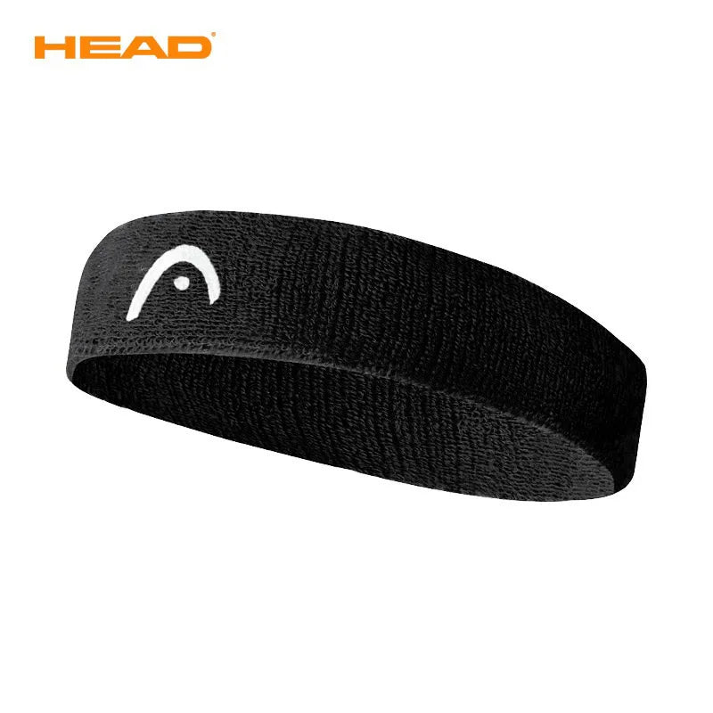 HEAD Exercise Headband Fitness Sweat Absorption Belt Badminton Yoga Basketball Running Headband Tennis Scarf