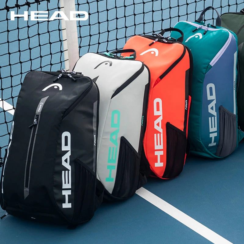 HEAD Original Tennis Racket Backpack TOUR Series 1-2 Pack Badmintor Tennis Beach Bags Shoulder Sports Bag