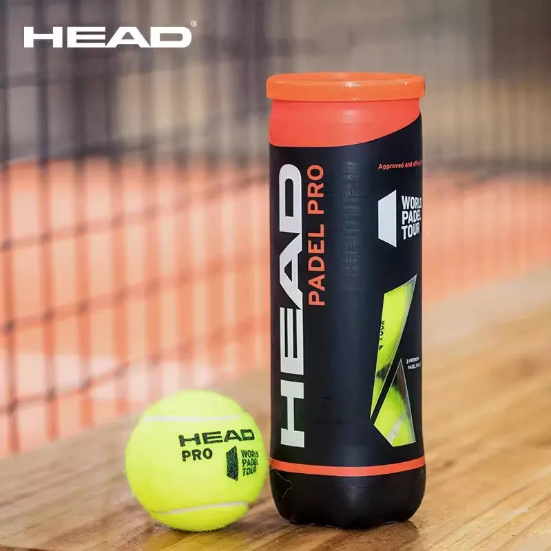 HEAD Professional Tournament Balls Lightweight  Durable Tennis Balls for Beginners Gold Balls Plate Padel Tennis Balls