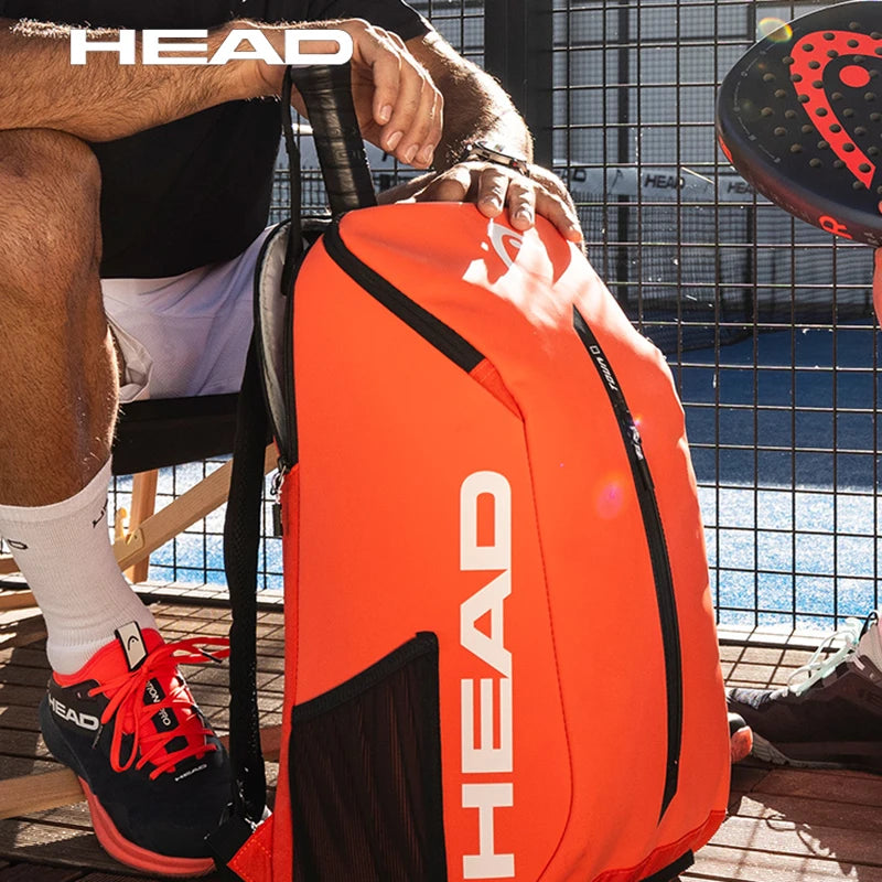 HEAD Original Tennis Racket Backpack TOUR Series 1-2 Pack Badmintor Tennis Beach Bags Shoulder Sports Bag