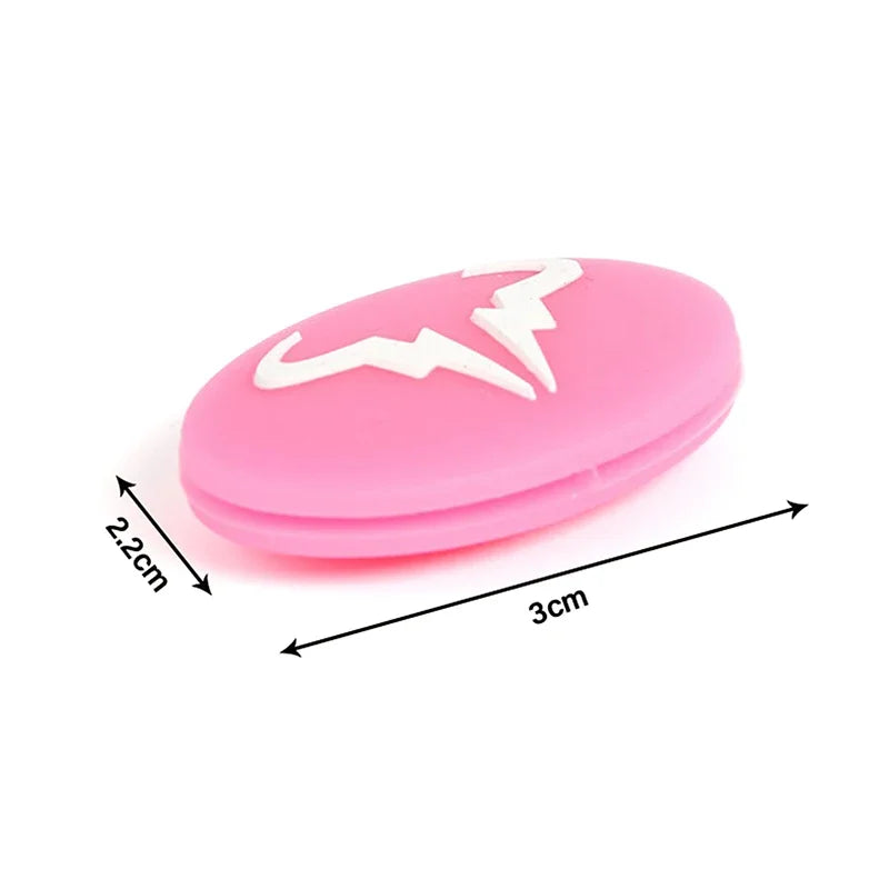 1PC Tennis Cartoon Racket Shock Absorber Vibration Dampeners Silicone Durable Tennis Accessories